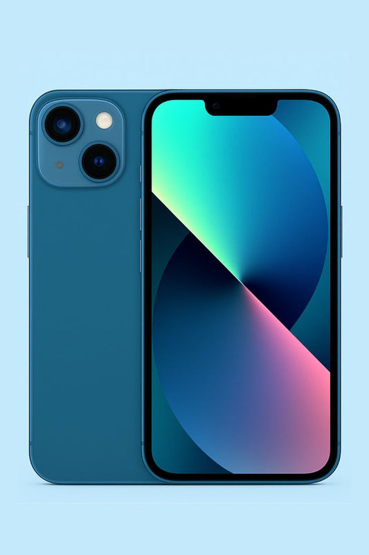iPhone 13 Mini 128GB Azul Reacondicionado - Como Nuevo - 12 Meses Garantía + Cable Gratis